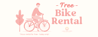 Free Bike Rental Facebook Cover Design