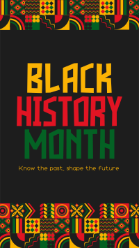 Contemporary Black History Month Facebook story Image Preview