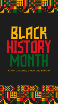 Contemporary Black History Month Facebook Story Image Preview