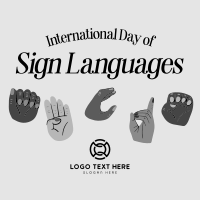 International Sign Day Instagram post Image Preview