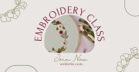 Embroidery Class Facebook ad Image Preview