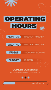  Quirky Operating Hours Instagram Reel Preview