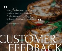 Feedback For Restaurants Facebook Post Image Preview