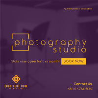 Sleek Photography Studio Linkedin Post Image Preview