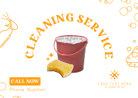 Professional Cleaning Postcard Design