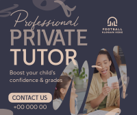 Private Tutor Facebook post Image Preview