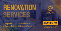 Pro Renovation Service Facebook Ad Design