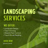 Professional Landscaping Linkedin Post Image Preview