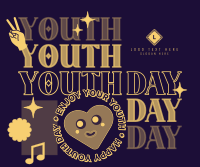 Youth Day Collage Facebook Post Design