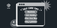Self Care Tips Twitter Post Image Preview