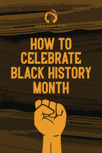 Black History Month Pinterest Pin Image Preview