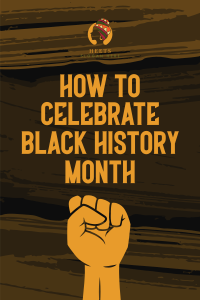 Black History Month Pinterest Pin Design