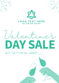 Wine Sale Flyer Design