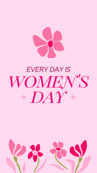 Women's Day Everyday Facebook Story Design