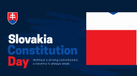 Slovakia Constitution Day Greeting Animation Image Preview
