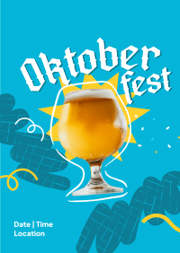 Oktoberfest Beer Festival Poster Image Preview