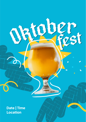 Oktoberfest Beer Festival Poster Image Preview