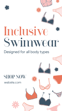 Inclusive Swimwear Facebook story Image Preview