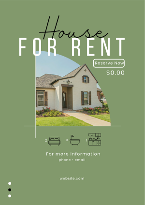 House Town Rent Flyer Image Preview