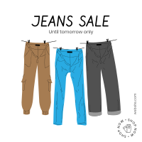 Three Jeans Instagram post Image Preview