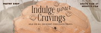 Vintage World Chocolate Day Twitter header (cover) Image Preview