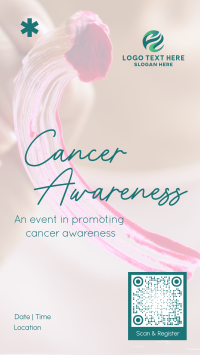 Cancer Awareness Event Instagram Reel Design