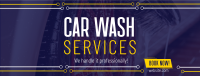 Car Wash Services Facebook Cover Design