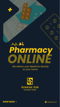 Medicine Delivery Facebook Story Design