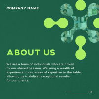 Modern Corporate About Us Instagram Post Image Preview