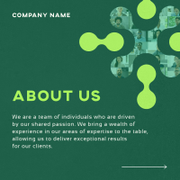 Modern Corporate About Us Instagram post Image Preview