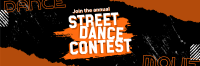Street Dance Contest Twitter Header Design