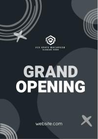 Contemporary Grand Opening Flyer Image Preview