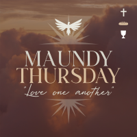 Holy Thursday Message Instagram post Image Preview