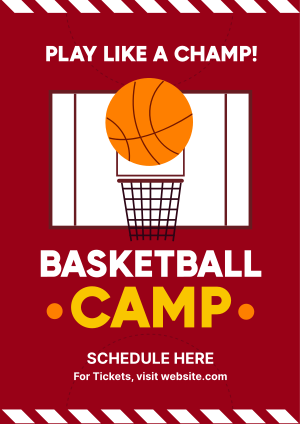Basketball Camp Flyer Image Preview