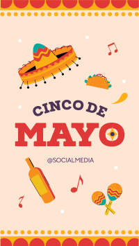 Cinco De Mayo Greeting TikTok Video Image Preview