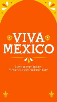 Viva Mexico Facebook Story Design