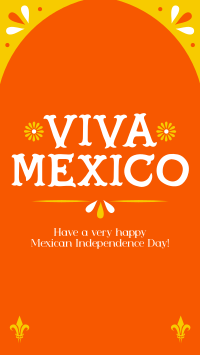 Viva Mexico Facebook story Image Preview