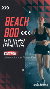 Summer Fitness Plan Instagram story Image Preview