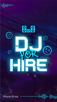 Hiring Party DJ Instagram Reel Design