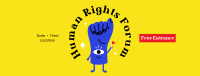 Rights Forum Facebook Cover Design