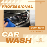 Professional Car Wash Services Instagram post Image Preview