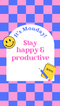 Monday Productivity Instagram story Image Preview