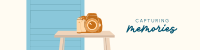 Aesthetic Camera LinkedIn Banner Image Preview