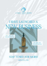 Minimalist Startup Launch Flyer Image Preview