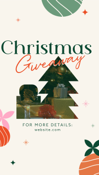 Gifts & Prizes for Christmas Instagram Story Design