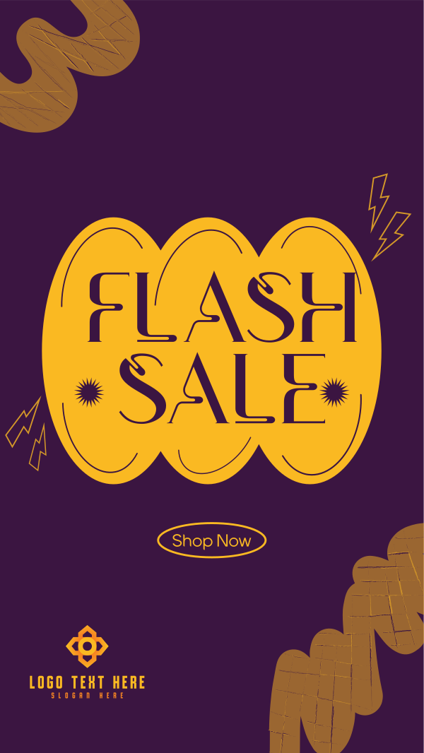 Generic Flash Sale Facebook Story Design Image Preview