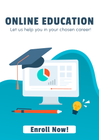 Online Education Poster Image Preview