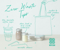 Zero Waste Tips Facebook post Image Preview