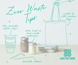 Zero Waste Tips Facebook post Image Preview