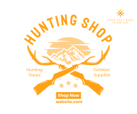 Hunting Shop Facebook post Image Preview